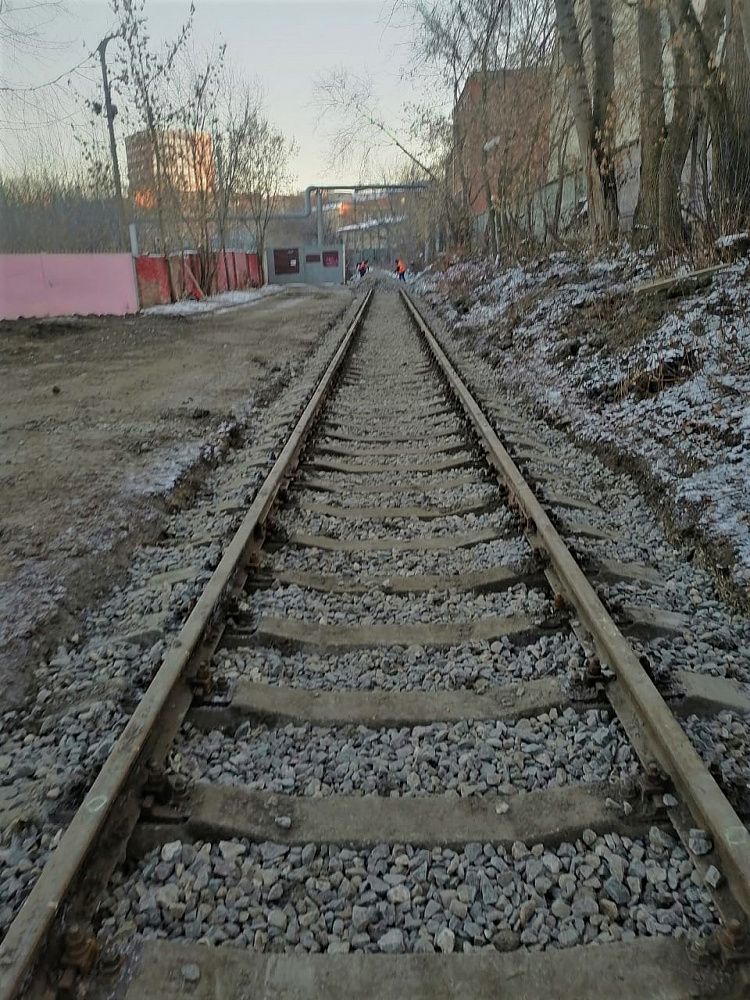 Текущий ремонт железнодорожного участка пути, г. Москва АО «Электрозавод»